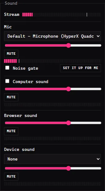 The Sound box